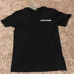 Men's Black Short Sleeve Tee